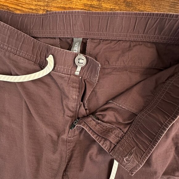 Vuori Ripstop Pant Jogger Sz Large Chesnut Brown Gorpcore Utility Hiking - Picture 4 of 11